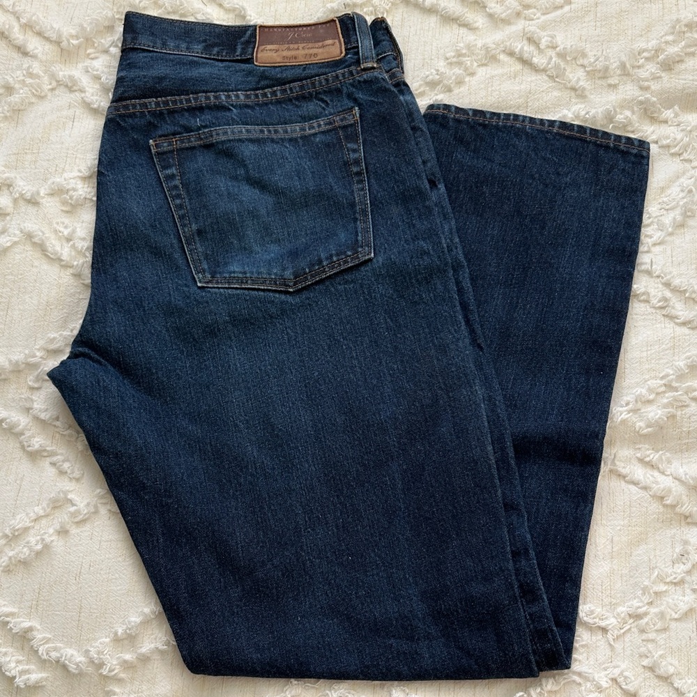 J.Crew 770™ Straight-fit stretch jean in indigo raw Japanese denim